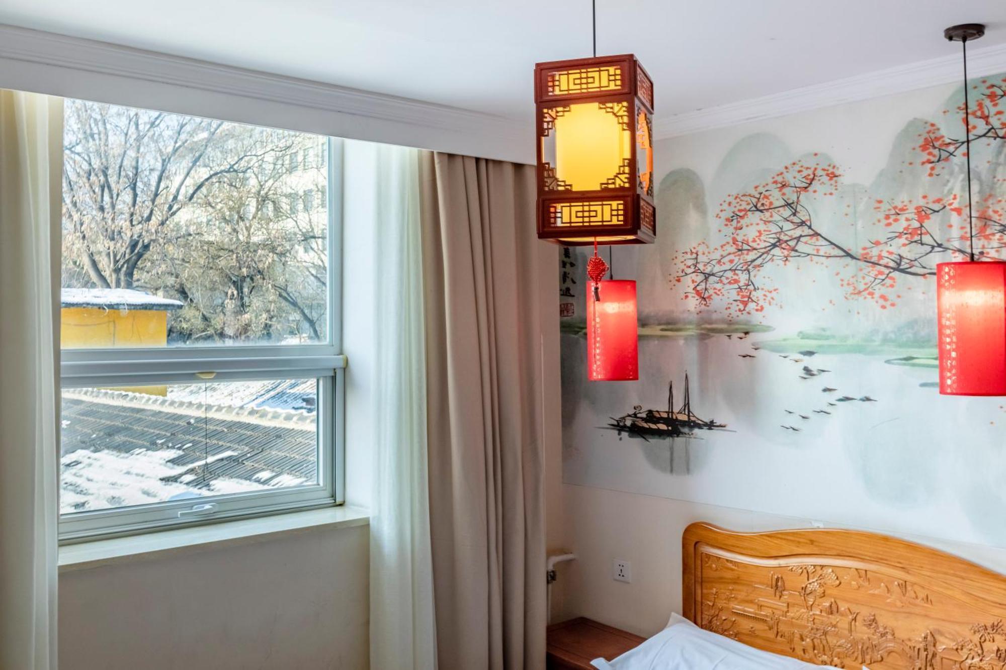 Happy Dragon City Center Alley Hotel -In The City Center With Big Window&Heater, Ticket Service&Free Coffee&Food Recommendation,Near Tian Anmen Forbiddencity,Easy To Get Traditional Walking Area&Shichahai Pekín Exterior foto