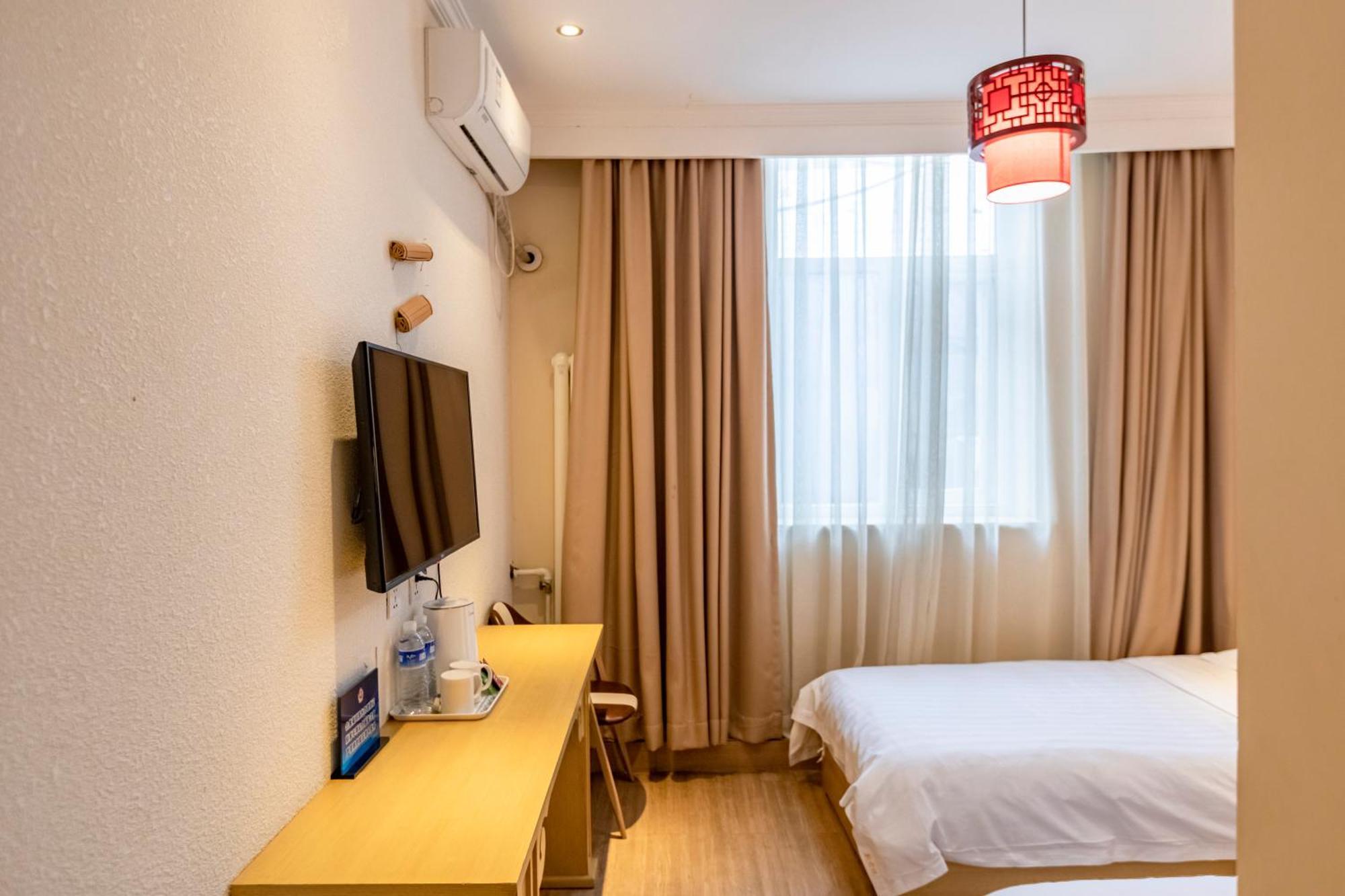 Happy Dragon City Center Alley Hotel -In The City Center With Big Window&Heater, Ticket Service&Free Coffee&Food Recommendation,Near Tian Anmen Forbiddencity,Easy To Get Traditional Walking Area&Shichahai Pekín Exterior foto